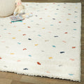 Enrica Dots Shag Area Rug