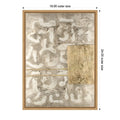 Enshrined Runes I By Michael Willett Framed Canvas Wall Art Print