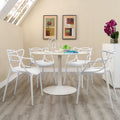 Entangled Plastic 4 Piece Dining Set