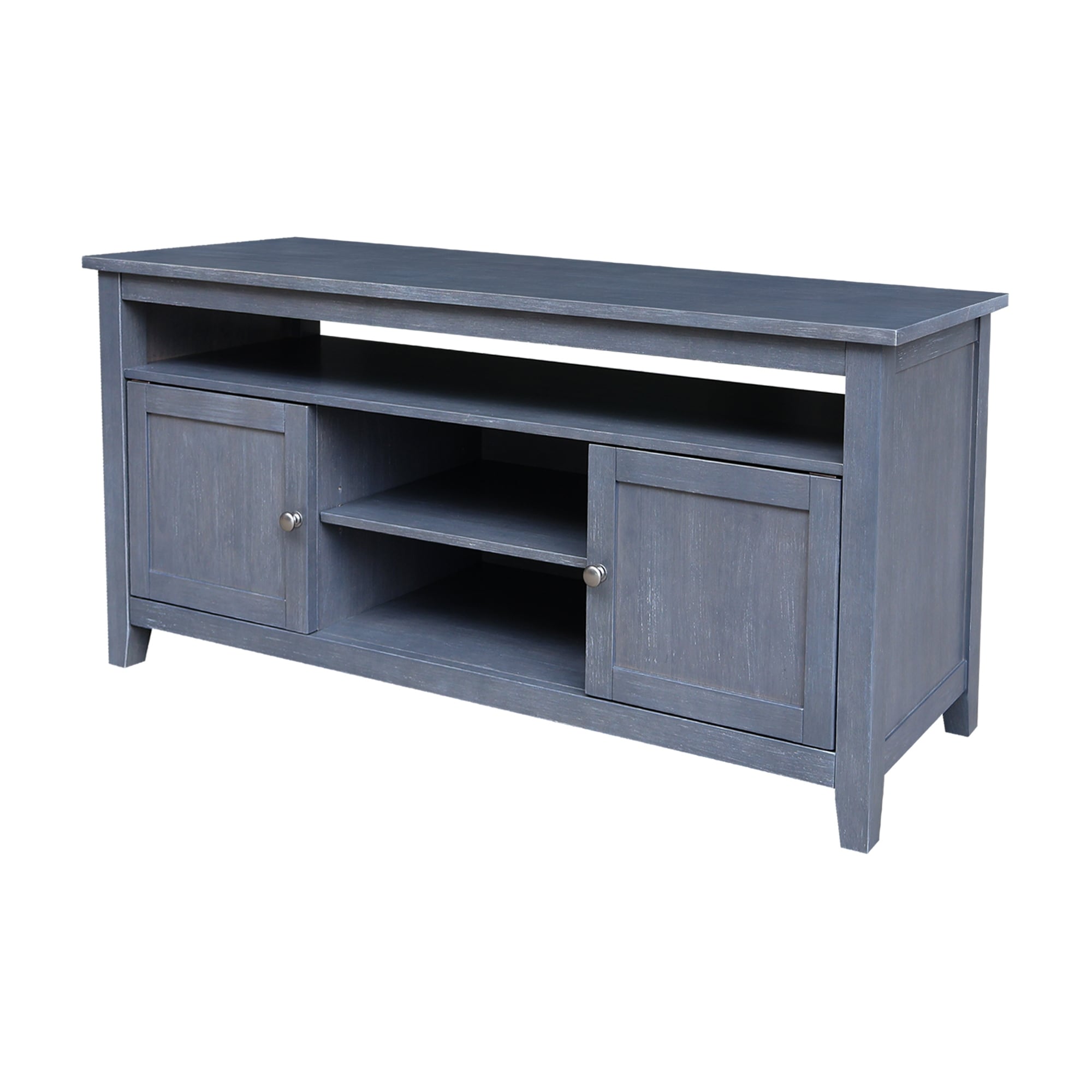 Entertainment Tv Stand With 2 Doors 57