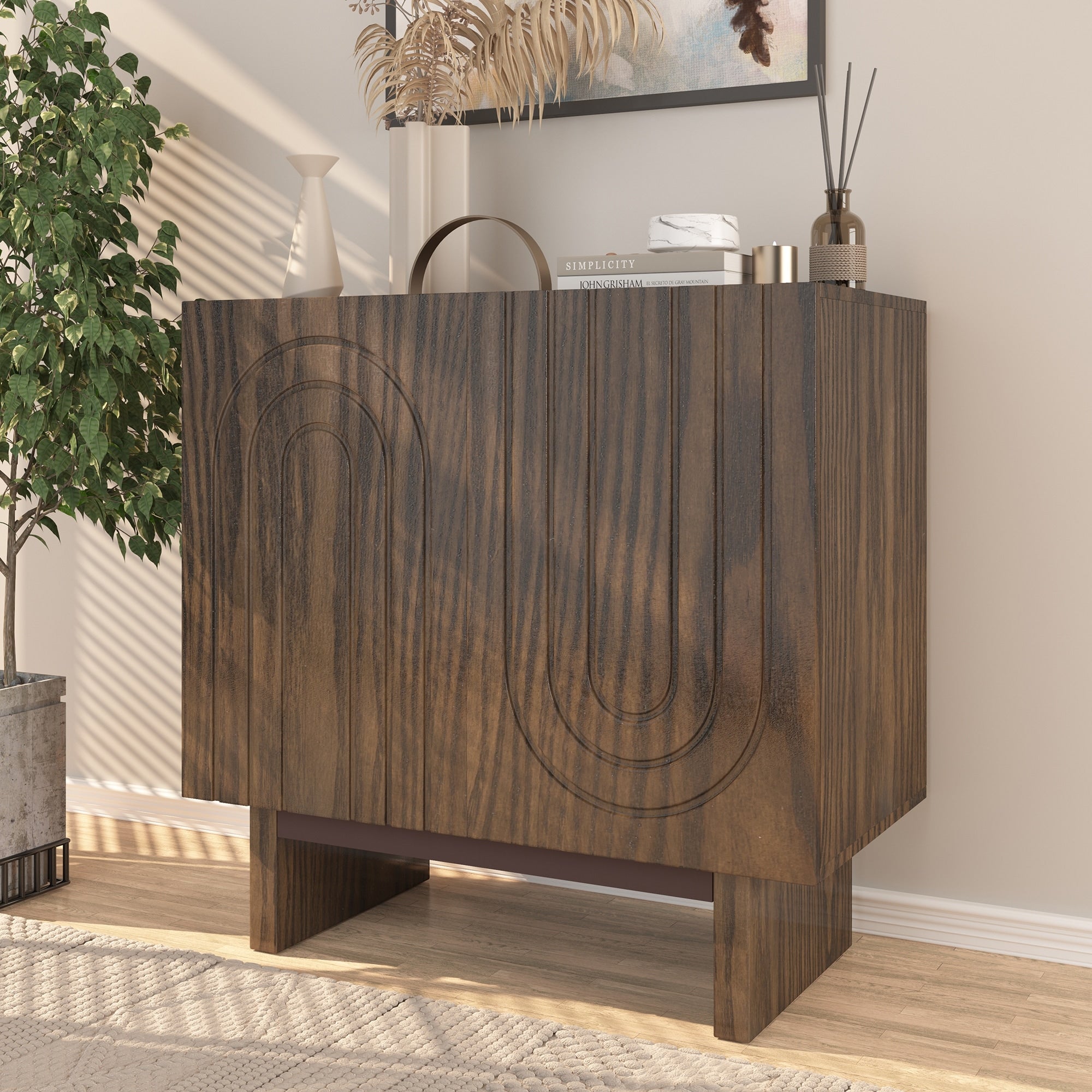 Entryway Cabinet Side Cabinet For Living Room File Cabinet Corner Cabinet Accent Cabinet Bedroom Storage Cabinet