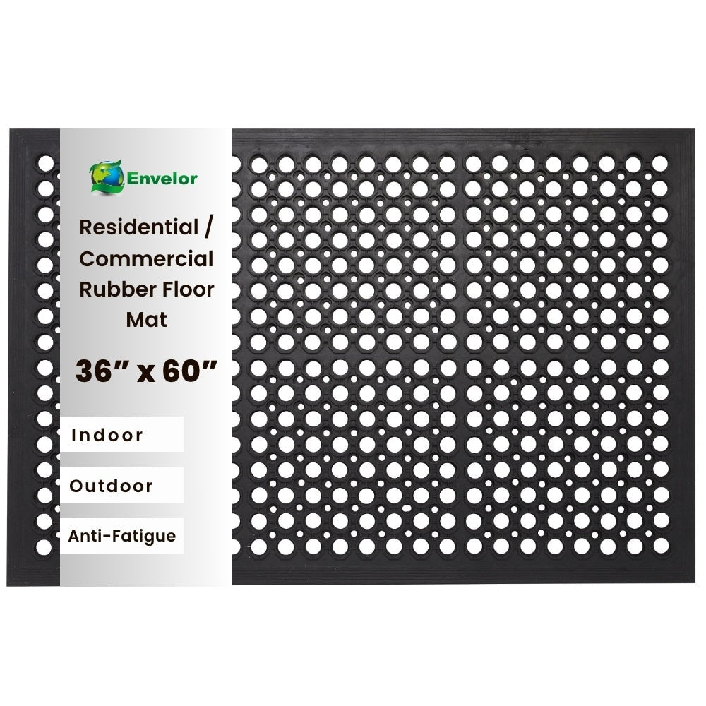 Anti Fatigue Entrance Rubber Floor Mat 36 X 60