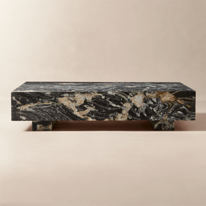 Jaxx Round Red Marble Side Table