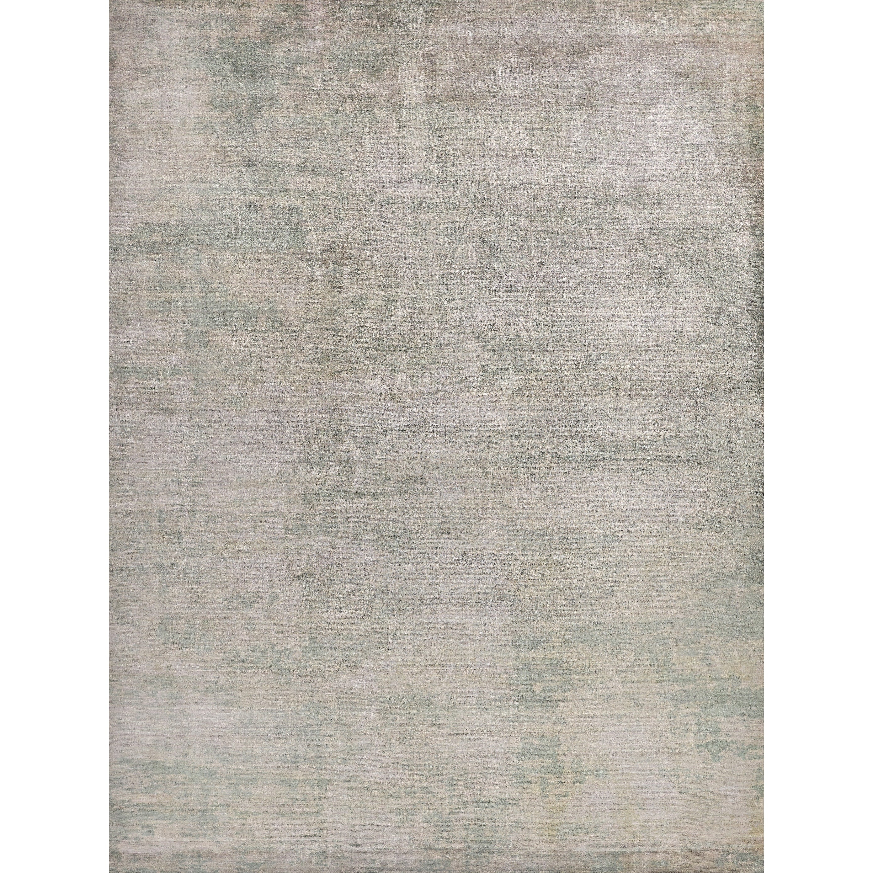 Enzo Handloomed Bamboo Silk Beige Area Rug 8 X 10