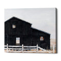 Epic Graffiti Black Barn I By Ethan Harper Giclee Canvas Wall Art 16 X12