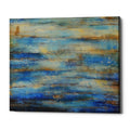 Epic Graffiti Blue Bay Jazz By Erin Ashley Giclee Canvas Wall Art 16 X12