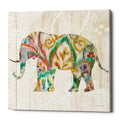 Epic Graffiti Boho Paisley Elephant Ii V2 By Danhui Nai Giclee Canvas Wall Art 12 X12 12 X 12
