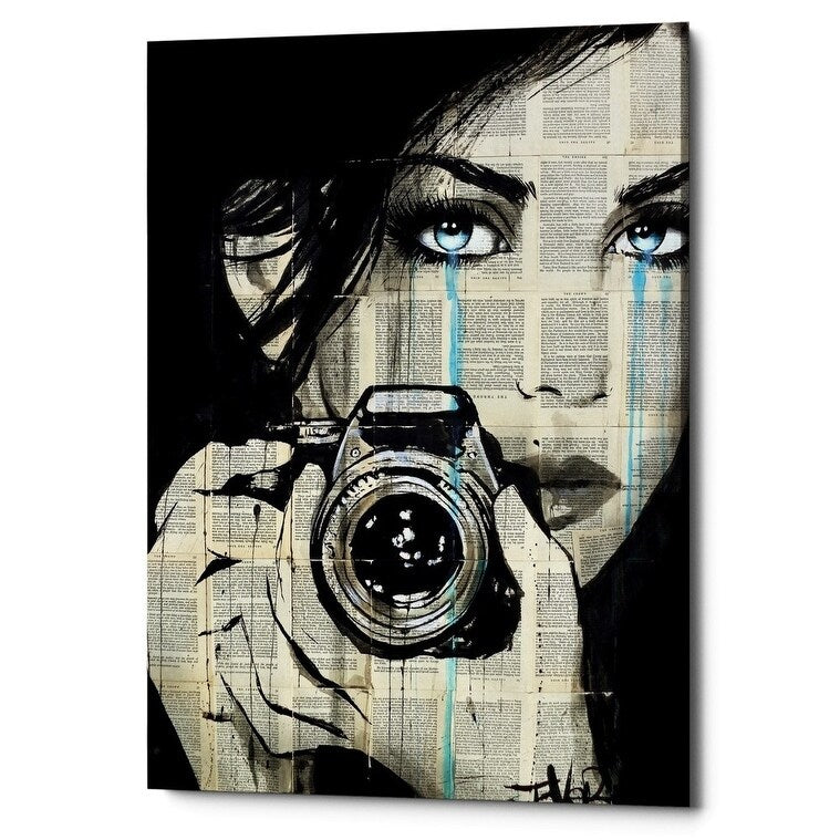 Epic Graffiti Caught By Loui Jover Giclee Canvas Wall Art 12 X18