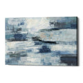 Epic Graffiti Clear Water Indigo And Gray By Silvia Vassileva Giclee Canvas Wall Art 12 X18