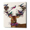 Porch Den Deer Birdkeeper Tropical Bird Nests Canvas Wall Art