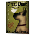 Epic Graffiti Great Dane Coffee Philadelphia By Ryan Fowler Giclee Canvas Wall Art 12 X16