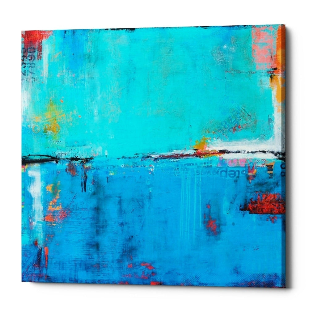 Epic Graffiti Matchbox Blues 5 By Erin Ashley Giclee Canvas Wall Art 12 X12