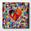 Porch Den Carolee Vitaletti Mosaic Heart Iii Canvas Wall Art