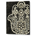 Epic Graffiti Night Hamsa Ii By Chariklia Zarris Giclee Canvas Wall Art 12 X16