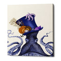 Epic Graffiti Octopus Nautical Hat By Fab Funky Giclee Canvas Wall Art 12 X16