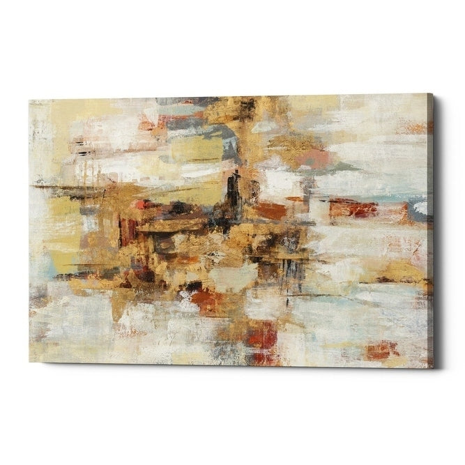 Epic Graffiti Old Bridge Reminiscence By Silvia Vassileva Giclee Canvas Wall Art 12 X18