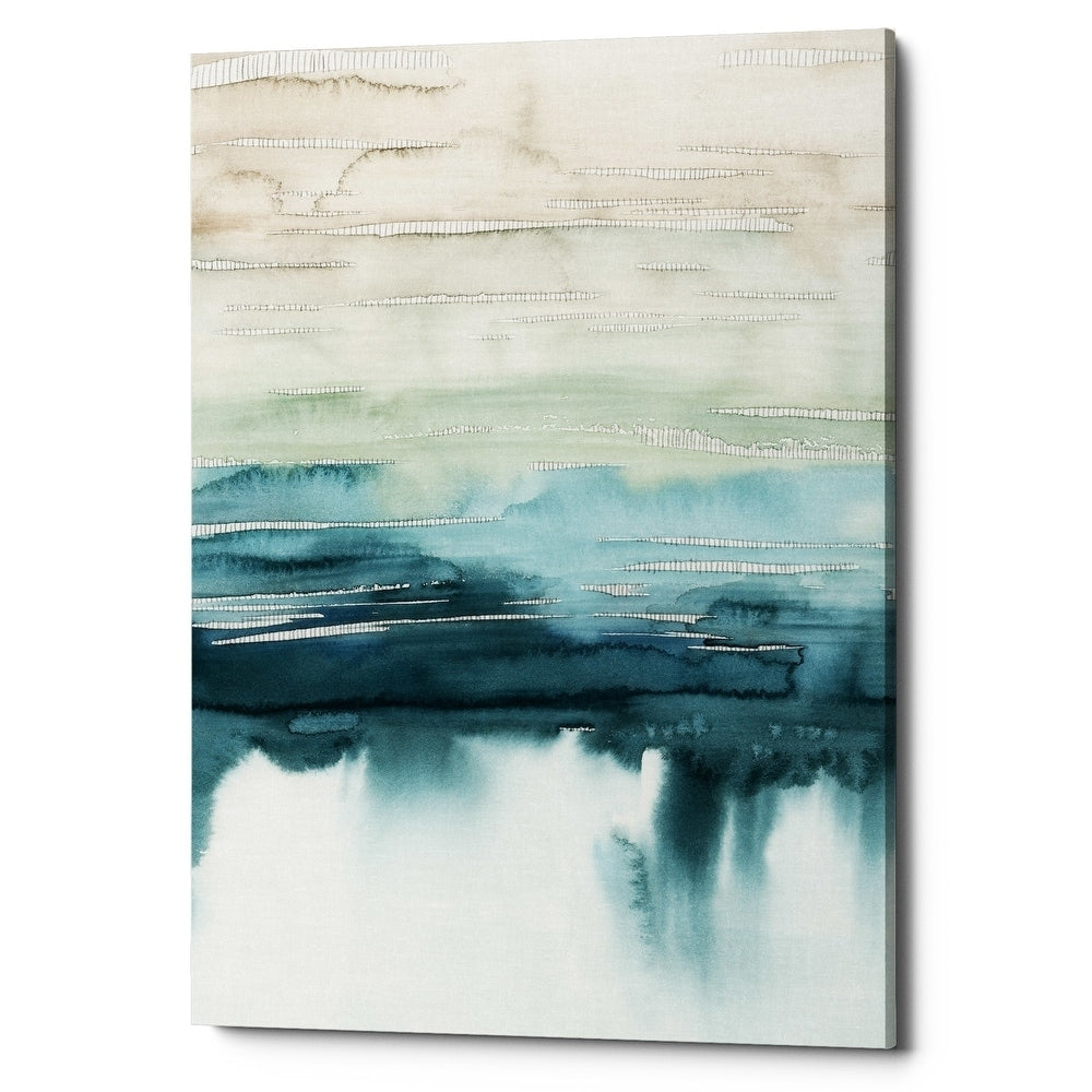Epic Graffiti Organic Cascade I By Grace Popp Giclee Canvas Wall Art 12 X16