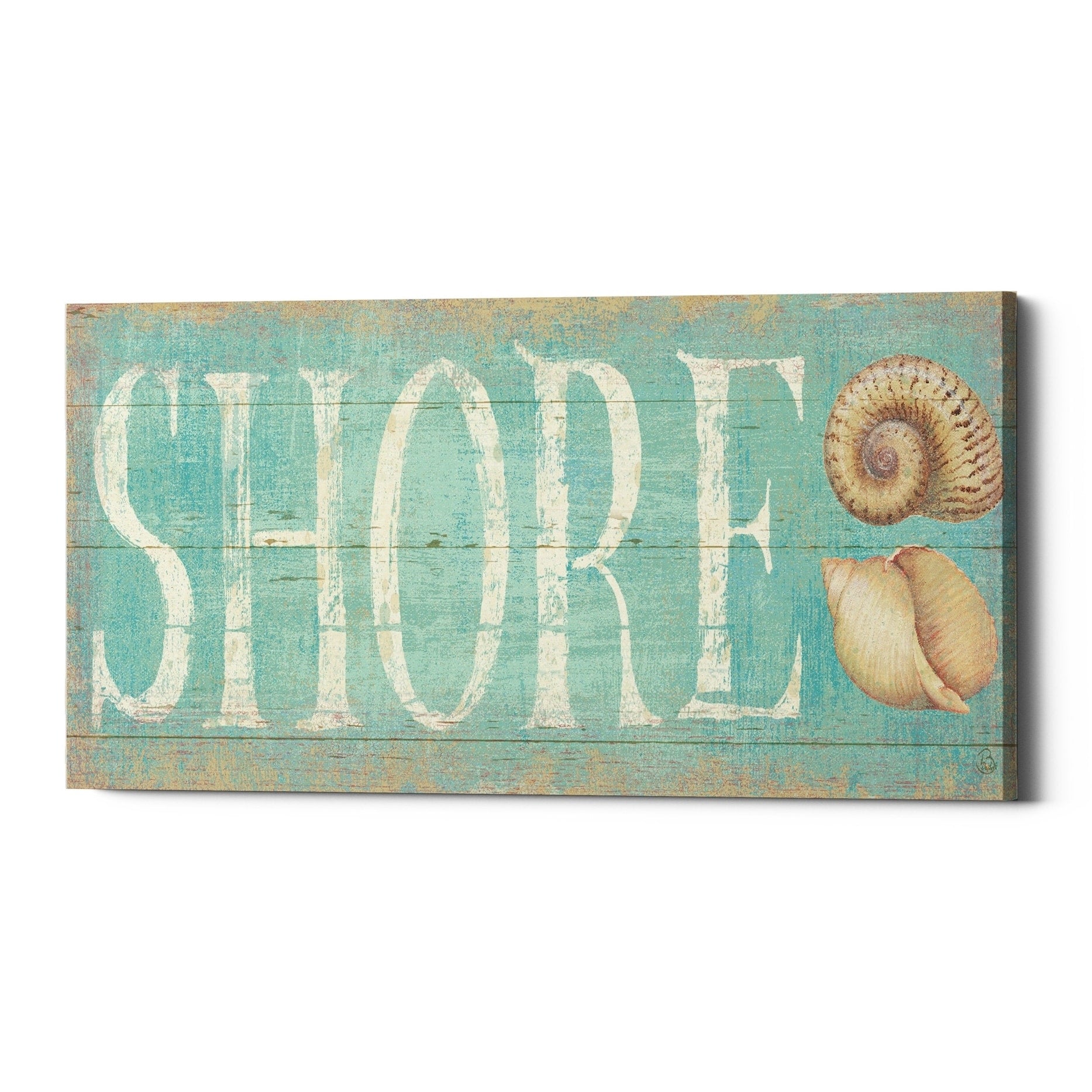 Epic Graffiti Pastel Shore Canvas Wall Art 24 X12