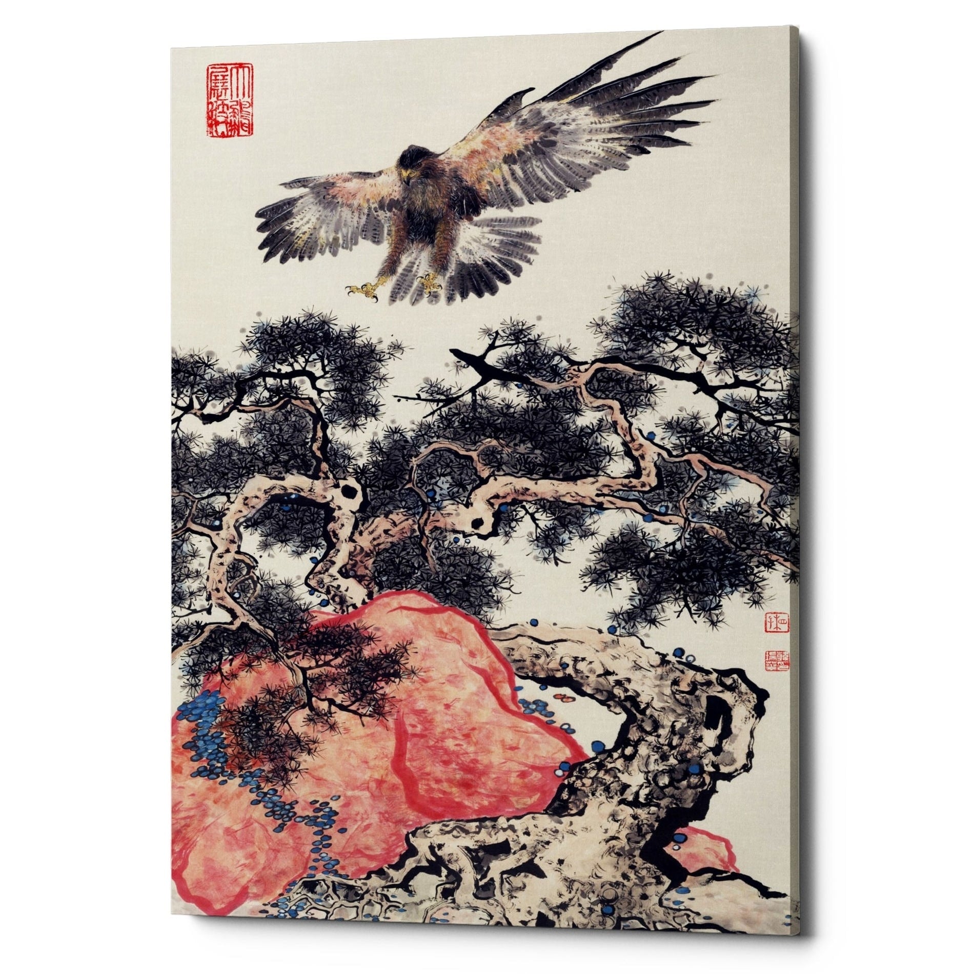 Epic Graffiti Ready To Land By River Han Giclee Canvas Wall Art