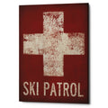 Epic Graffiti Ski Patrol By Ryan Fowler Giclee Canvas Wall Art 12 X16