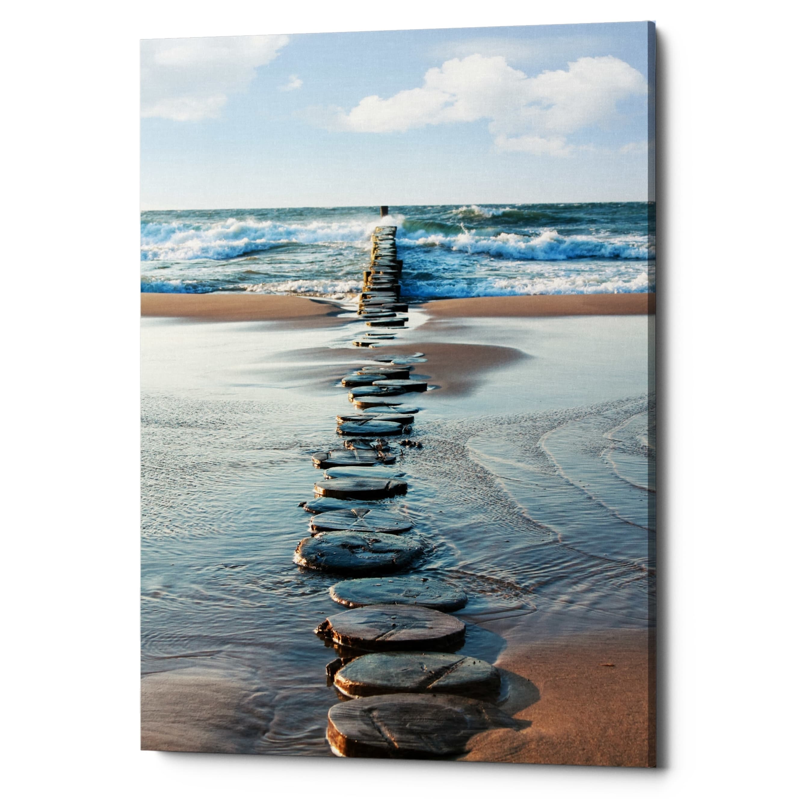 Epic Graffiti Stepping Stones Giclee Canvas Wall Art 12 X18