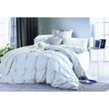 Broderie Ensemble Housse De Couette Collection Epoque Embroidery Duvet Set Grey