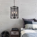 Erasmo Mesh Cage 12 Inch Round Pendant Light