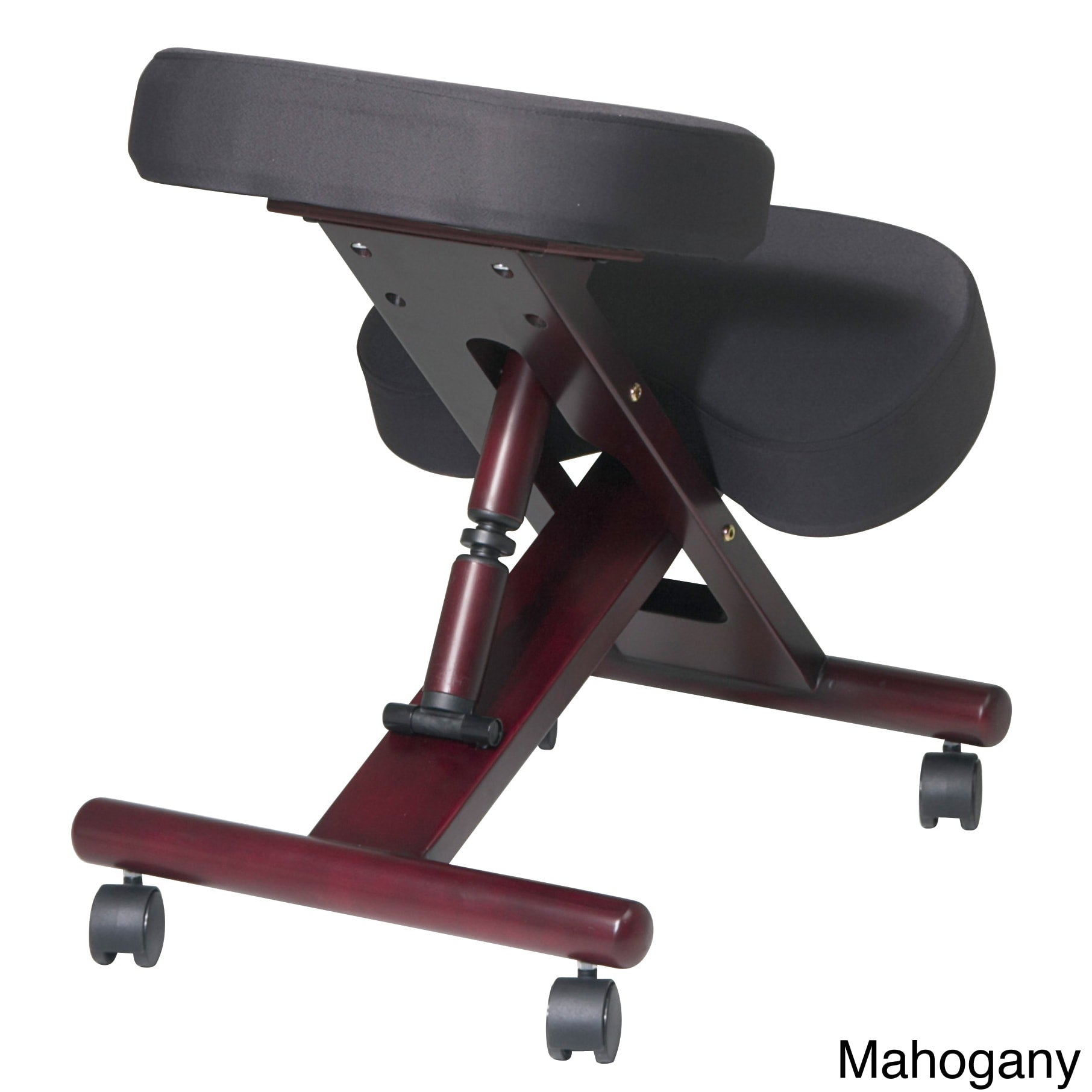 Ergonomic Wood And Memory Foam Rolling Knee Chair