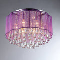 Erida 6 Light Chrome Ceiling Lamp