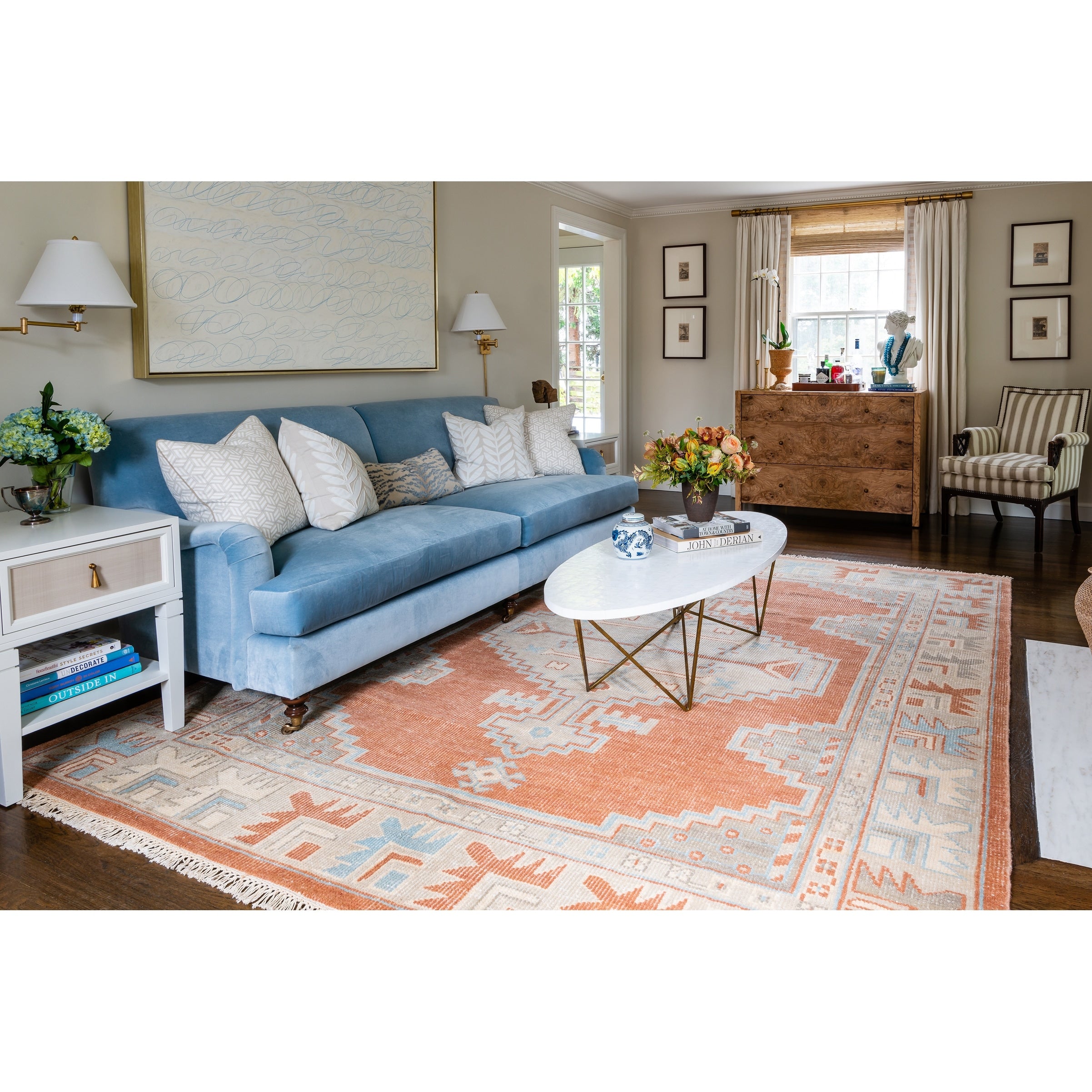 Erin Gates By Momeni Concord Walden Hand Knotted Wool Traditional Area Rug