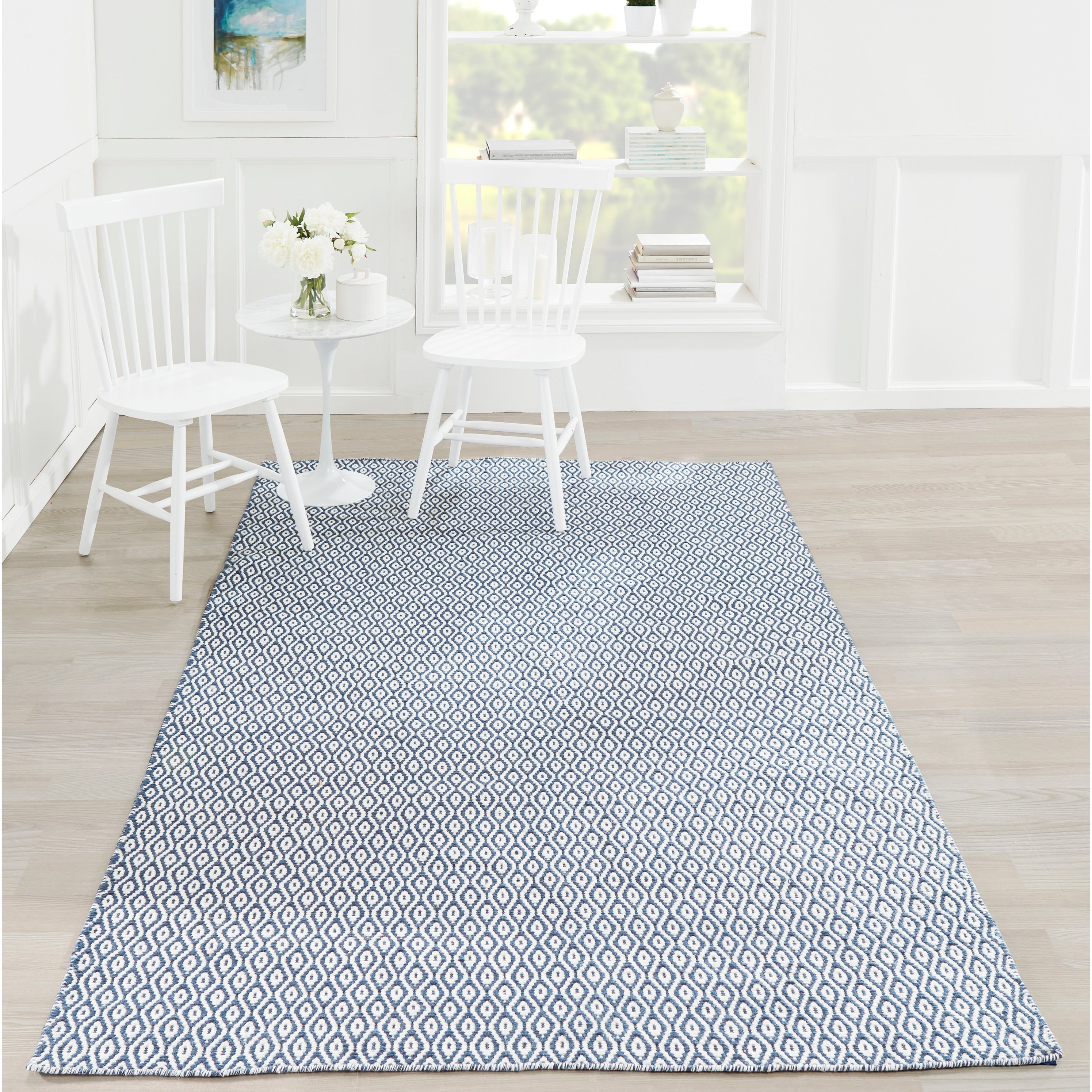 Erin Gates By Momeni Newton Davis Hand Woven Modern Geometric Area Rug