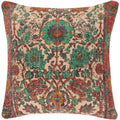 Eris Oriental Traditional Orange Feather Down Or Poly Filled Throw Pillow 30 Inch