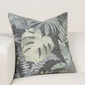 Ernest Hemingway La Havana 16 Designer Throw Pillow Blue Cream