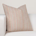 Porch Den Littlegem Coral Stripe Throw Pillow