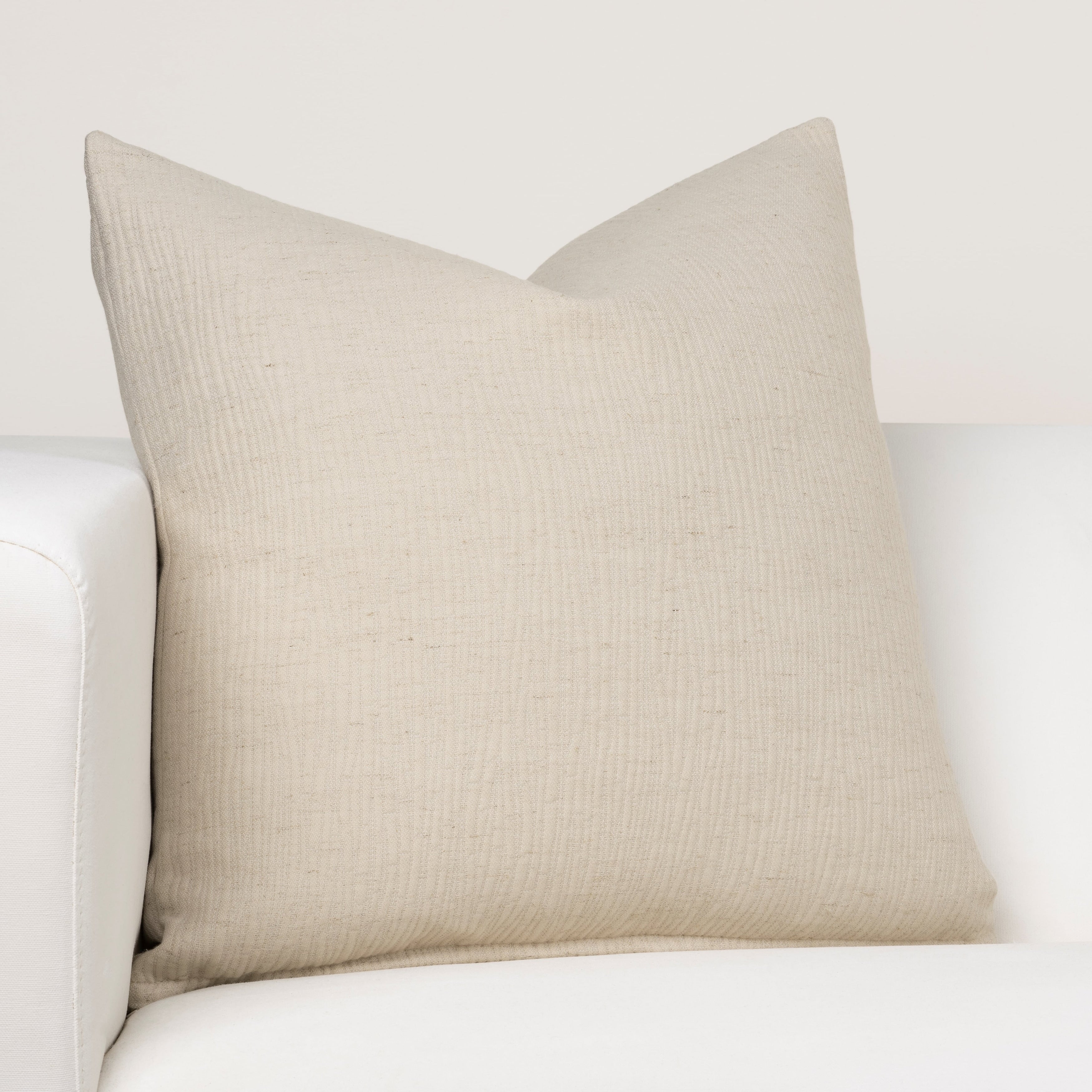 Ernest Hemingway Sandy Shore 16 Designer Throw Pillow Tan