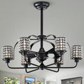 Erween 35 Inch 3 Blade 6 Light Fandelier
