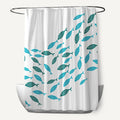 Escuela Animal Print Shower Curtain