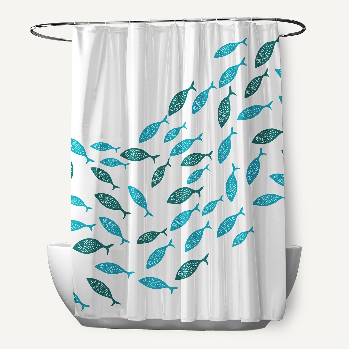 Escuela Animal Print Shower Curtain