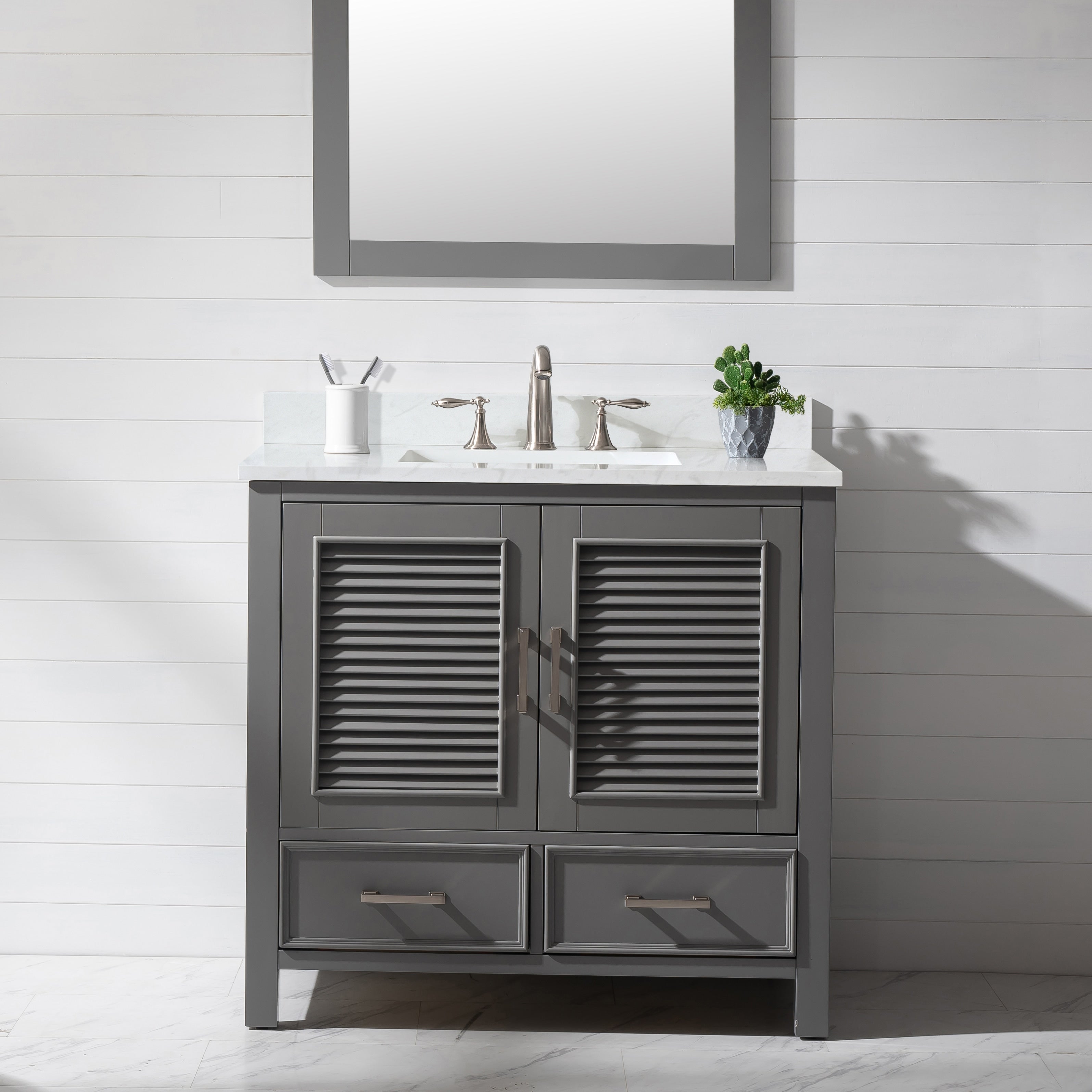 Estate 36 Single Vanity In Gray