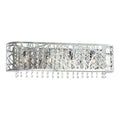 Silver Orchid Garvin Chrome 4 Light Wall Sconce