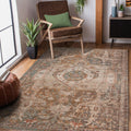 Ethereal Vintage Turquoise Area Rug 910 X 1310