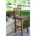 Havenside Home Eilaf Eucalyptus Bar Chair