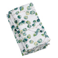 Saro Lifestyle Eucalyptus Leaf Design Napkins Set Of 12