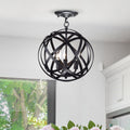 Eucryphia 3 Light Semi Flush Mount
