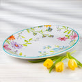 Euro Ceramica Charlotte 15 Oval Serving Platter 15.5 X 11.38 X 1.46