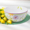 Euro Ceramica Charlotte Fruit Vegetable Serving Bowl