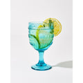Euro Ceramica Fez 12 Ounce Wine Goblets Set Of 4