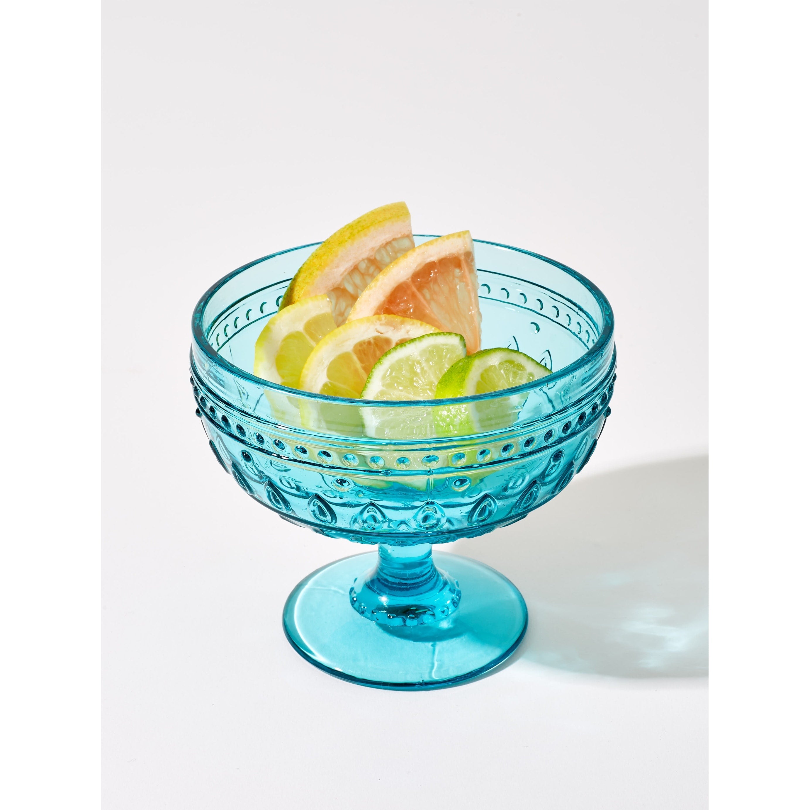 Euro Ceramica Fez 13 Ounce Footed Compote Glasses Set Of 4 N A