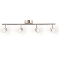 Eva 4 Light Polished Chrome Led Fixed Rail