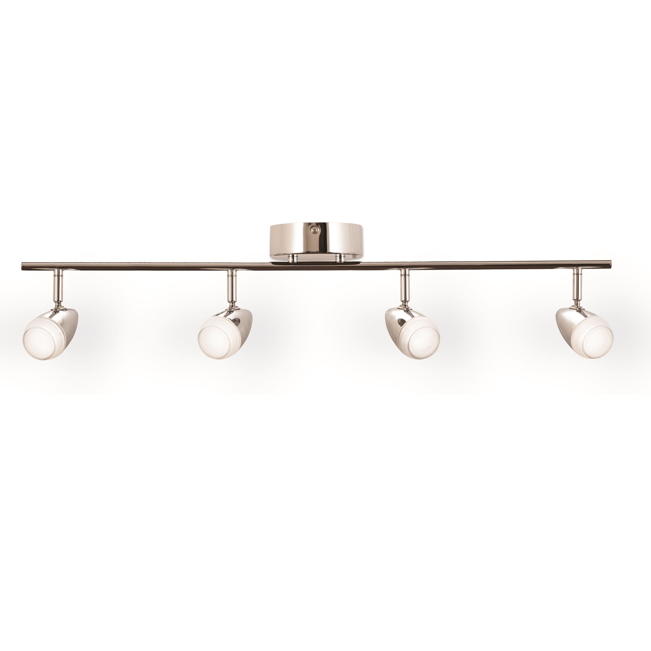 Eva 4 Light Polished Chrome Led Fixed Rail
